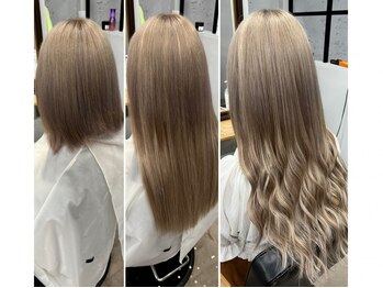 ワン(ONE)の写真/エクステならONE★圧倒的な毛質の最高級レミー人毛をエリア最安値でご提供！ヘソ下60cmシールエクステも◎