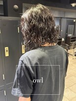 アウル 心斎橋(owl)&nbsp;スパイラルパーマ/メンズボブ/メンズロング/メンズパーマ/カット