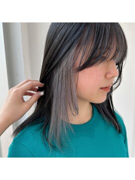 ニューヨークニューヨーク 垂水店(NYNY) インナーカラーｘイヤリングカラーｘフェイスフレーミング