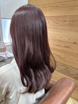 リーク(LEEK)&nbsp;ハイライトにピンクをオン♪