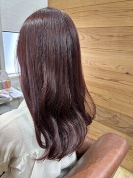 リーク(LEEK) ハイライトにピンクをオン♪