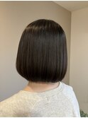 髪質改善ストレート・ショートボブ