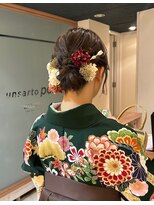 アンサルトポイ(unsarto poi)&nbsp;ふわふわ大人シニヨン