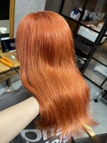 コローレ(Colore) ブリーチ1回オレンジカラー