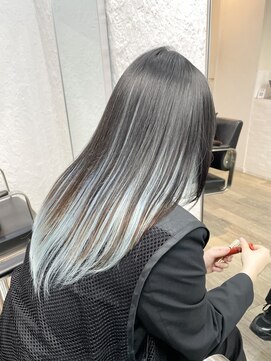 ミーム 原宿 表参道(meme) ◎ブロンドハイトーンカラーデザインカラーアンブレラカラー金髪