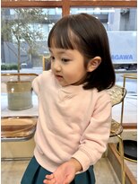 ノイ(noii)&nbsp;キッズカット/オン眉ボブ/結べるボブ