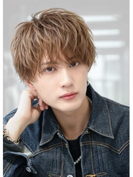 オーシャントーキョー 心斎橋(OCEAN TOKYO WEST) シャギーラウンドマッシュレイヤーカット