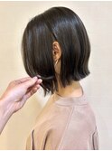 【morio成増/宇佐美】こなれ切りっぱなしボブスタイル