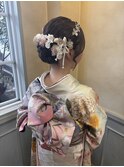 ヘアセット【シニヨン】