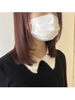 クララ ジャパン カメイド(CLALA JAPAN Kameido) 顔まわりで差がつく、ボルドーレイヤーミディ