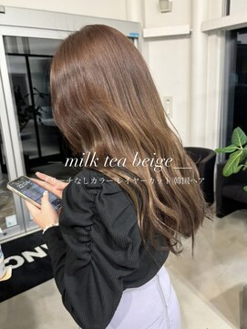 ブランコトレス 鏡島(BLANCO tres) レイヤーカット/ブリーチなしカラー/韓国ヘア