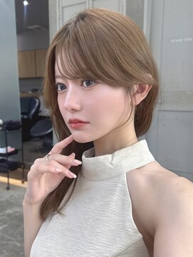 ロンドイディールバンダイ 新潟万代(Lond ideal) 1人1人に似合わせる顔まわり×ブリーチなしベージュカラー