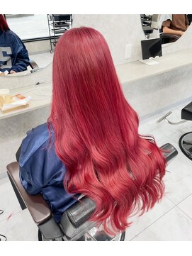 カミイロ(kamiiro) レッド/ケアブリーチ/髪質改善/仙台美容室/若林区美容室