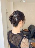 【ミディアムスタイル】お呼ばれヘア