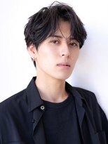 ケアリー 大泉学園(Carelly)&nbsp;ツイストパーマ七三オールバックマッシュウルフスリークショート