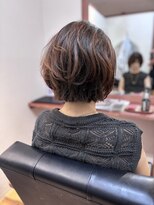 ゼンドット キョウト(Zen. kyoto) 癖を活かしたボブスタイル♪前髪ストレートのみ