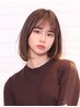 【髪質改善ボリュームダウン】トリートメントストレートパーマ＋カット