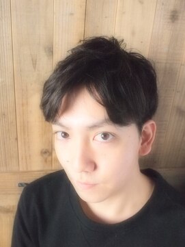 ヘアーミューズ リベロ(hair muse Livero) 【Livero】黒髪で映える無造作ニュアンスカール