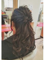 リップソウル(RIP SOUL)&nbsp;ハーフアップスタイル