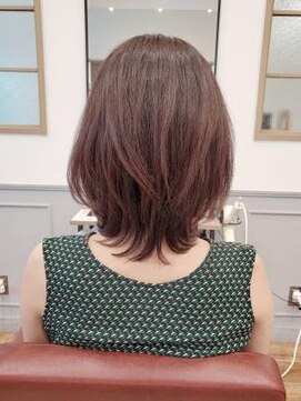 レイヤーシャギーボブ L グランシュ 青葉台店 Grancieux のヘアカタログ ホットペッパービューティー