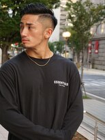 ダッド(DAD)&nbsp;32かき上げフェードカットスリークショートサイドグラデーション