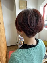 アモヘアー 城山店(amo hair) ☆かりあげハンサムショート☆