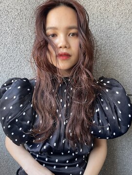 ルタ(LuTa by siesta&LiCO) LuTa☆吉祥寺ニュアンスカール×ピンクブラウン