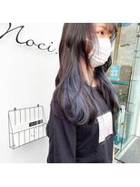 ノチ(Noci)&nbsp;【和田寧々】イヤリングカラー/ブルーグレー