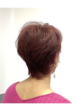 ビューテサロン トレボー 昭島店 ショートレイヤー。【昭島　立川】