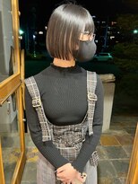 ラパンセ ブルー(LA PENSEE BLEU)&nbsp;【LA PENSEE】ミニボブ インナーカラー 切りっぱなし