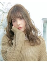 ロンド エスポワール 錦糸町(Lond espoir)&nbsp;【柴田彩香】ゆるふわシルキーベージュ☆シースルーバング