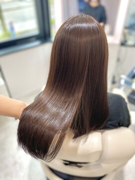 ダリア 横浜(DALIA) 【髪質改善】艶髪×酸性ストレート×髪質改善トリートメント