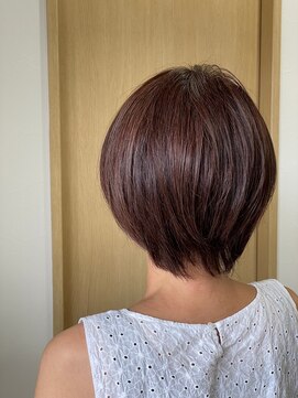 ヘアカラー ケリー(HAIR COLOR Kelly) 全体染め ショート 30代40代50代60代