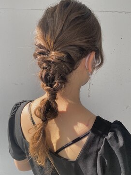 シュリット(schritt) ＊編みおろし　へアセット＊　妹尾