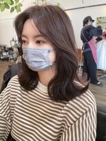 フラッグ 九大学研都市店(Flag)&nbsp;韓国ヘア　ミディアムヘアー