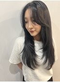 韓国/レイヤーカット/ロング