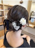 お呼ばれヘアセット