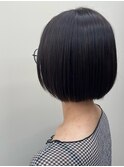 ミニボブ、ラベンダーアッシュ