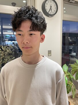 バランス ヘアーアンドアイラッシュ 野田店(balance.) ナチュラルピンパーマ