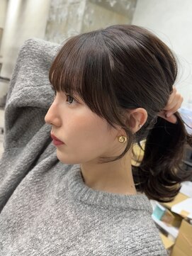 エレン 新百合ヶ丘店(ELEN) 顔まわりにはこだわりを持っていたた゛いております