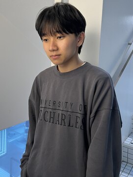 ゼストプール(ZEST POOL) シースルーマッシュ　韓国ヘア　メンズヘア　メンズカット