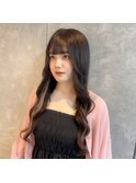 プルエクステ10代20代インナーカラー大人かわいい