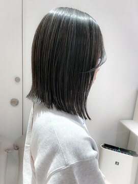 バブ バイネオリーブ(Bab by neolive) 切りっぱなしボブ/ハイライト/ネビージュ/ワンレン/小顔