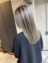 サニー 渋谷(SUNNY) バレイヤージュ、ハイライト、レイヤーカット、グレージュ