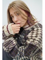 ユイマァル 連島店(YUIMARL) インナーカラー_くびれボブ