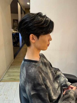 ダブル(W) メンズ/マッシュショート