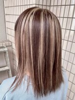 マティーナ ヘアー 池袋(Matina hair)&nbsp;【太め　ハイライト】池袋美容室