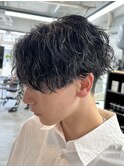 熊本ツイストスパイラル メンズパーマ MEN'S HAIR ツイスパ