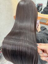 オズ 郡山桑野店(OZ) 郡山髪質改善トリートメント顔周りレイヤーカットベージュカラー