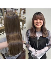 【田口 綾香】×【髪質改善・ヘッドスパ】